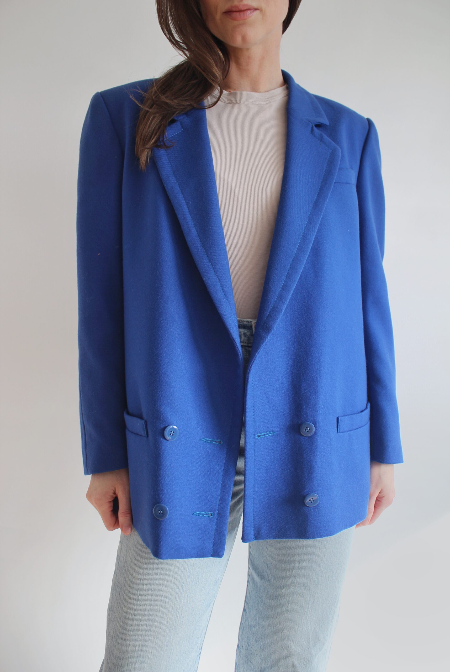 Wełna, M/L, vintage