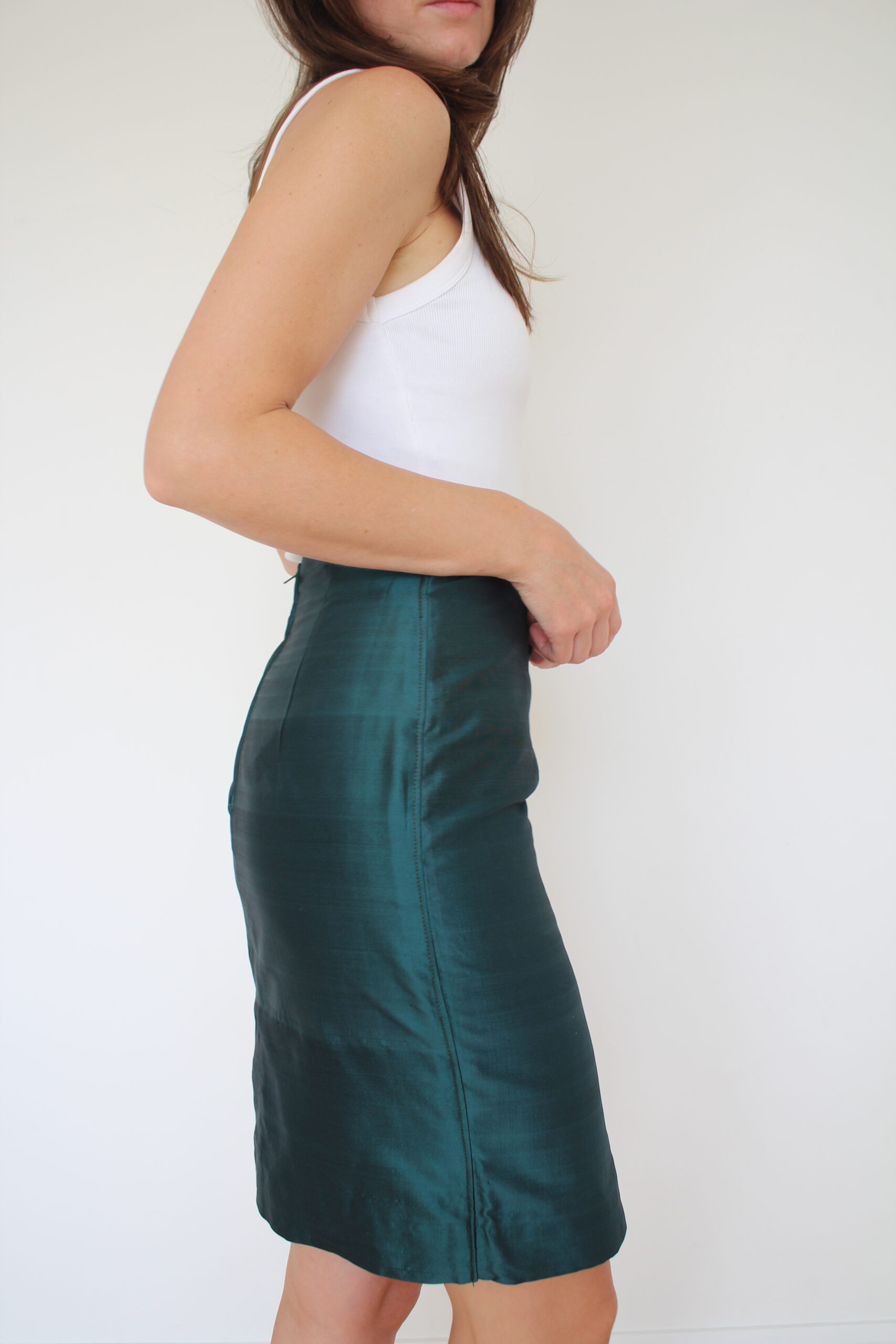 Jedwabna tafta, XS, Vintage - obrazek 2