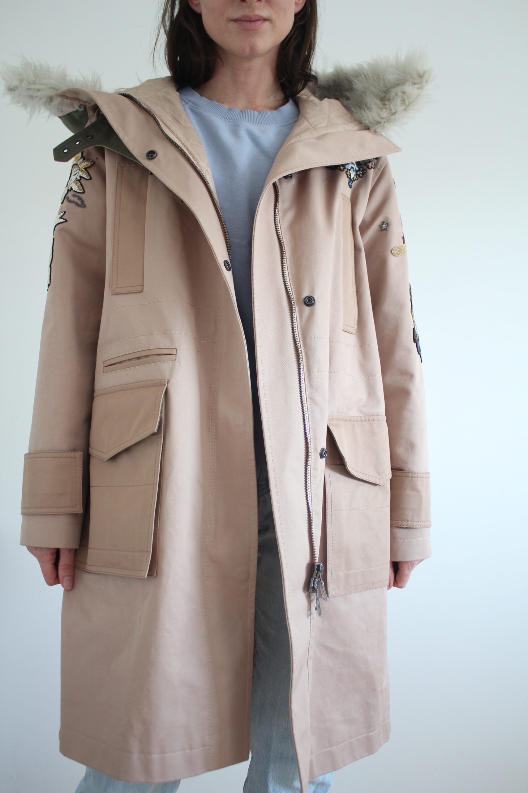 Oryginalna parka Valentino, M/L - obrazek 4