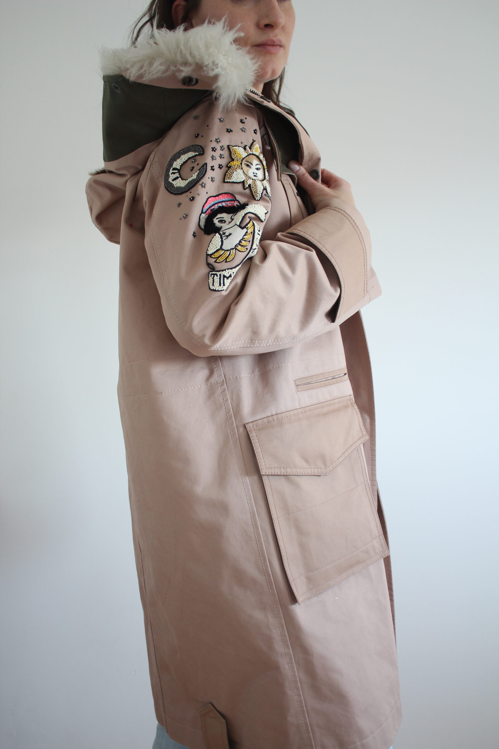 Oryginalna parka Valentino, M/L - obrazek 5