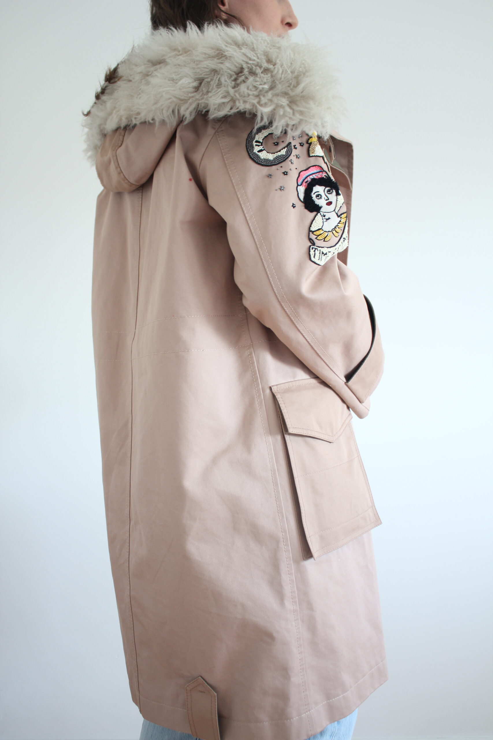 Oryginalna parka Valentino, M/L - obrazek 6