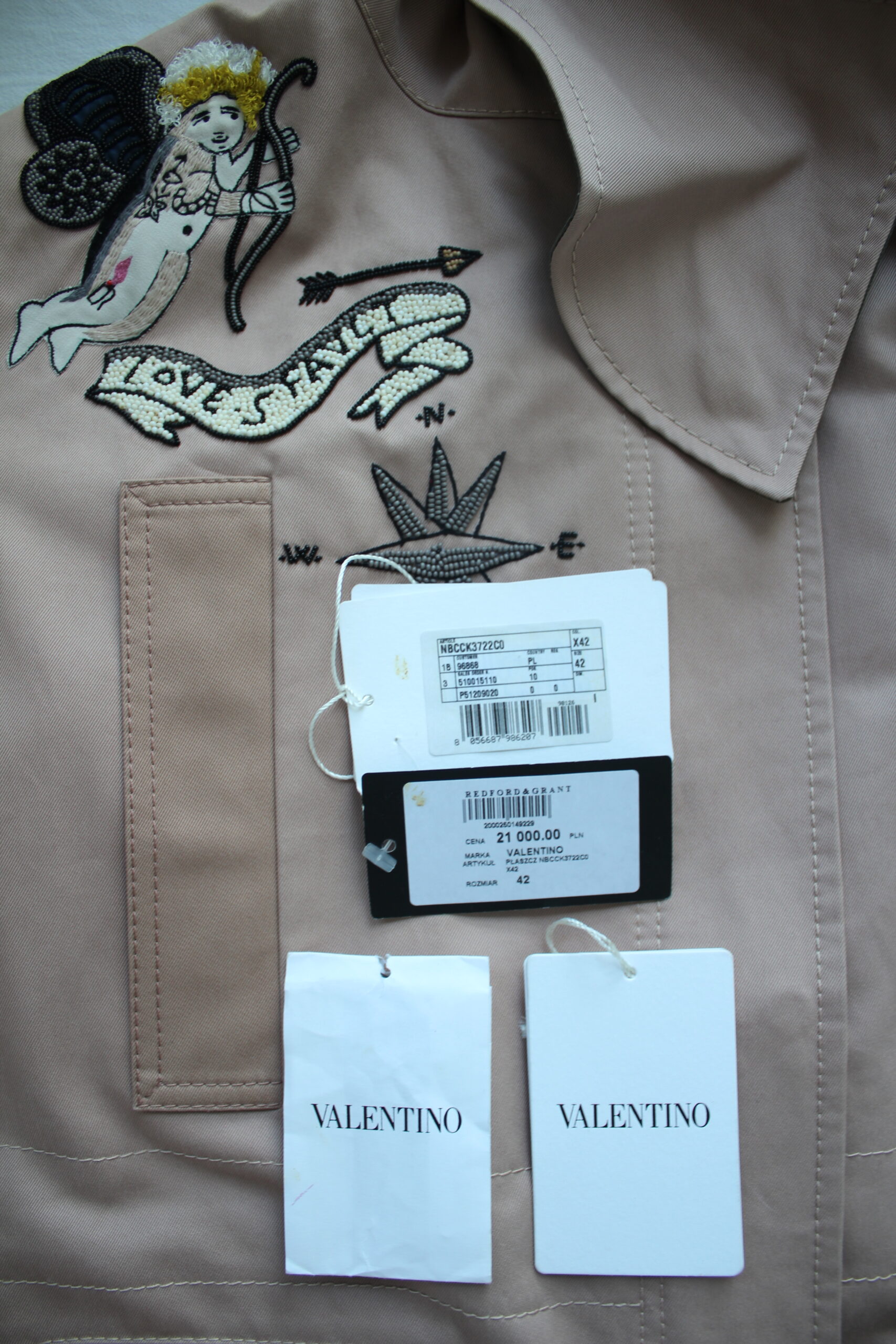 Oryginalna parka Valentino, M/L - obrazek 29