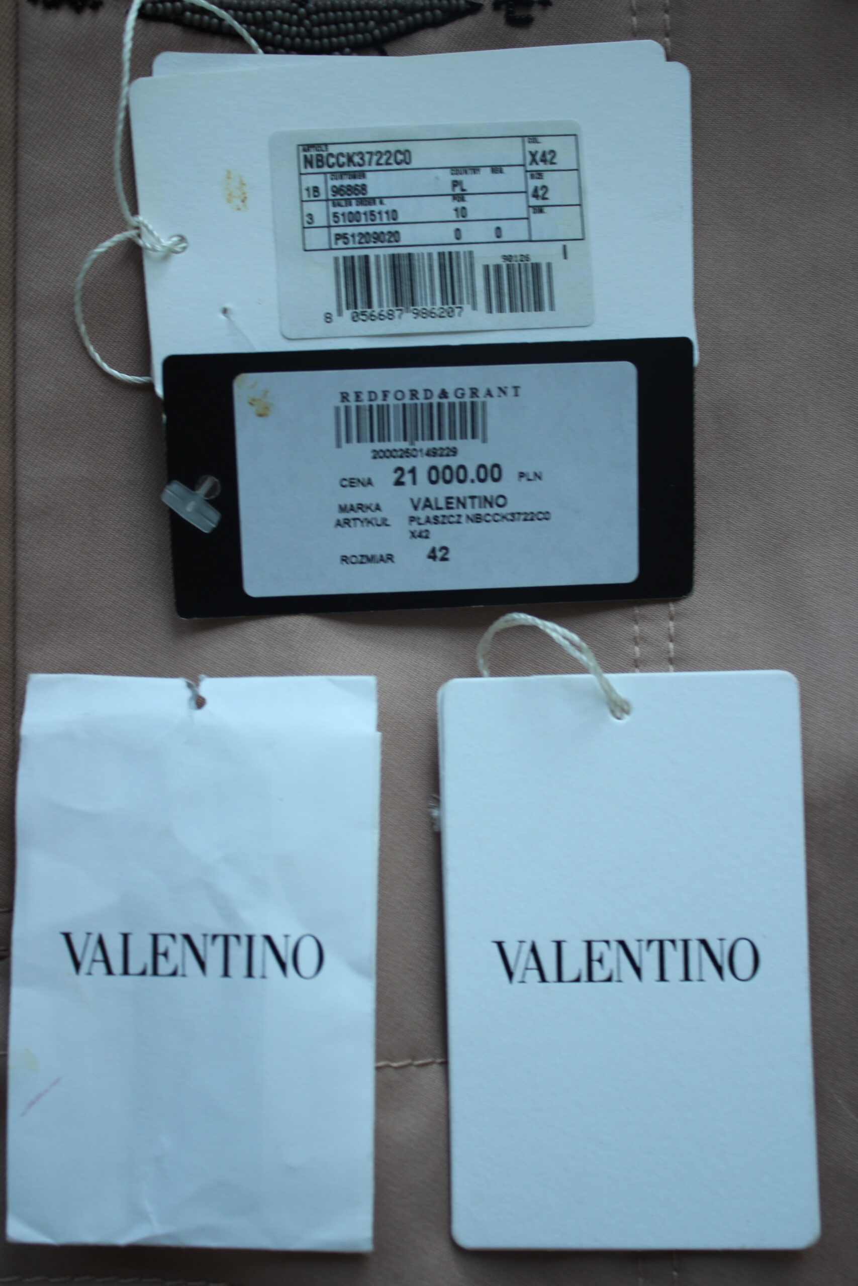 Oryginalna parka Valentino, M/L - obrazek 8